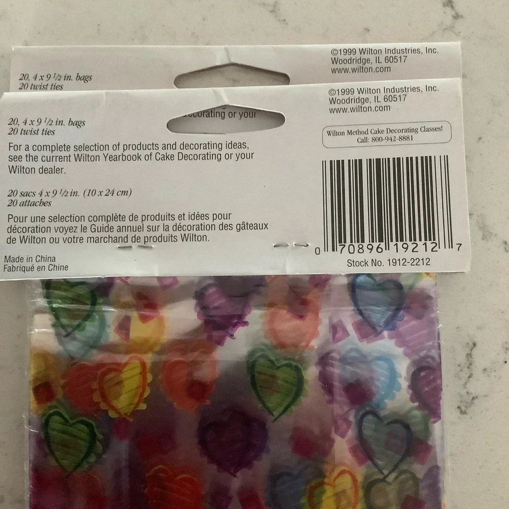 Y2k vintage Wilton party bags with ties 130 count Disney Pooh collection